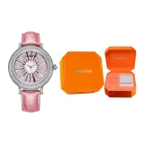 HBR8892-Белый Чехол Розовый Ремешок