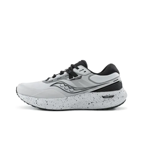 Saucony Surge 1 Slip-resistant Abrasion-resistant Low Top Casual Running Shoes Unisex Gray Black Сaucony Surge 1 Противоскользящий Устойчивый к истиранию Низкий Топ Повседневные Беговые Кроссовки Унисекс Серый Черный