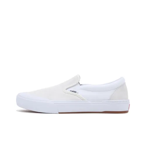 VANS Slip On BMX Low Top Скейтборд Кроссовки Unisex Белый