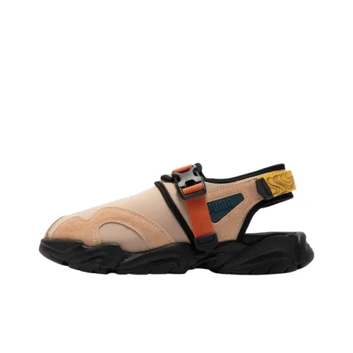 PUMA Ts 01 Ретро Ts 01 Спортивный ретро стиль Сандалии Унисекс Желтый черный