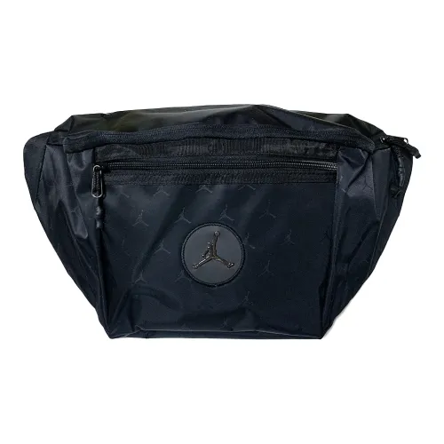 Джордан Полиэстер Одно Плечо Сумка через плечо Слинг-сумка Сумка на пояс Стандартная Унисекс Черный