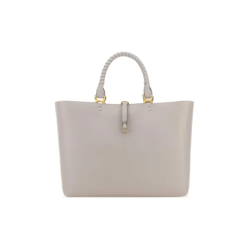 Chloe Marcie Телячья кожа с текстурой Тоут Сумка Сумка для покупок Сумка через плечо Сумка Женская Серый