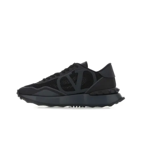 Valentino Низкий Топ Спортивная Повседневная Обувь Мужская Черная