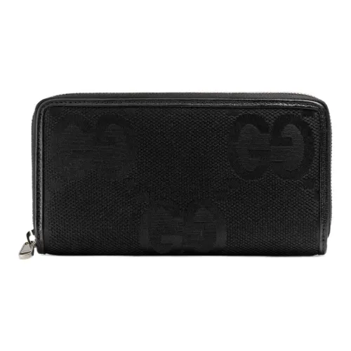 GUCCI Canvas с кожаными вставками холщовая сумка кошелек мужской черный