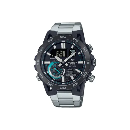 CASIO EDIFICE Collection Кварцевый механизм Часы Мужские Черный циферблат