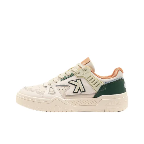 KELME Скейтборд Кроссовки Низкие Top Желтые Зеленые Унисекс