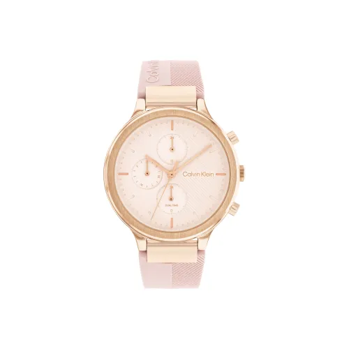 Calvin Klein Кварцевый Movement Женские Часы 40mm*40mm*9,4mm Розовые
