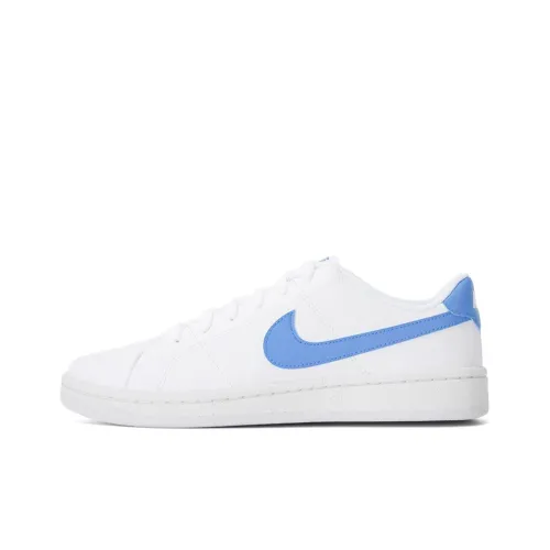 Nike Court Royale 2 Low Топ Скейтборд Кроссовки Мужские Белые Синие