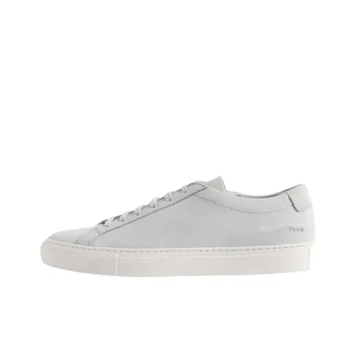 COMMON PROJECTS Низкий Топ Стильный Скейтбординг Мужской Серый