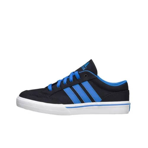 Adidas Gvp Canvas ST Slip-resistant Abrasion-resistant Lightweight Low-top Skateboard Shoes Men's Blue Black