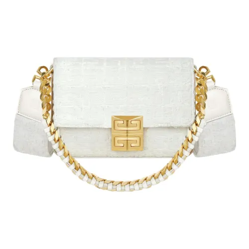 GIVENCHY 4G Синтетическая кожа Сумка Сумка через плечо Сумка через плечо Маленькая Женская Айвори белый