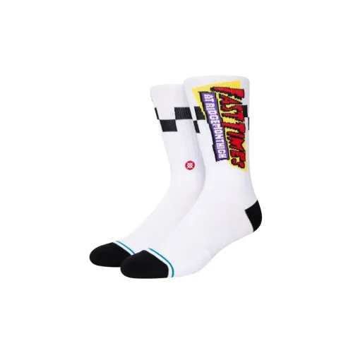 STANCE Носки до колена Мужские Белые