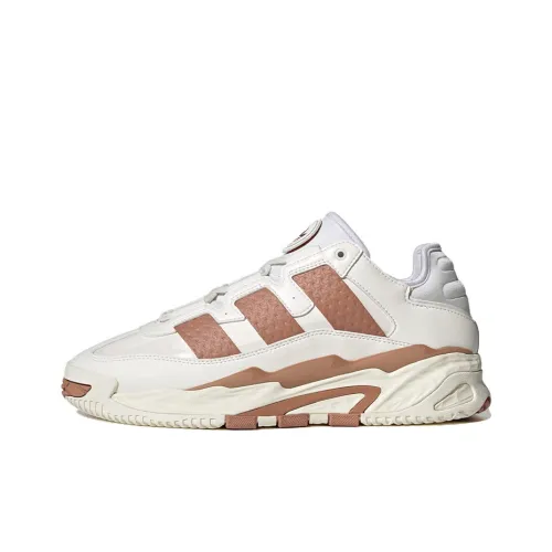 Adidas Originals Niteball Slip Resistant Abrasion Resistant Легкий Низкий Топ Casual Унисекс Белый Коричневый