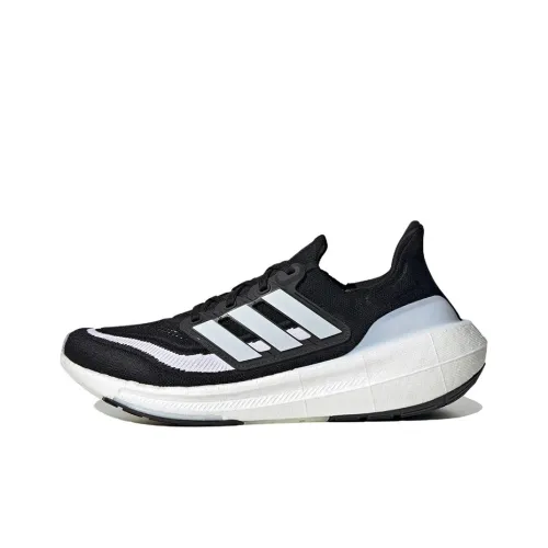 Adidas Ultraboost Light Low Топ Марафон Тренировки Бег на длинные дистанции Обувь Унисекс Черный белый