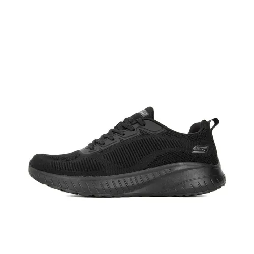 Skechers BOBS SQUAD CHAOS Squad CHAOS Низкий Топ Casual Мужской Черный