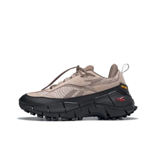 Reebok Zig Kinetica 2,5 Low Top Trail Беговые кроссовки Унисекс Бежевый
