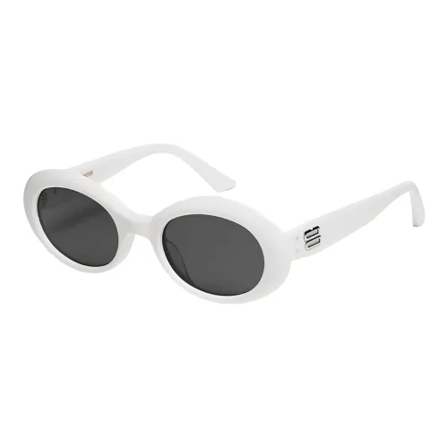 GENTLE MONSTER Пластиковая оправа OVAL SUNGLASSES Унисекс Белый