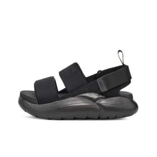 UGG LA Cloud Collection Пляжные сандалии Черные Женские