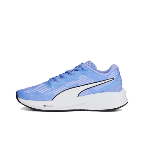 PUMA Aviator Profoam Sky Шокаблокирующие Противоскользящие Устойчивые к истиранию Низкий топ Беговые кроссовки Мужские Синий Белый