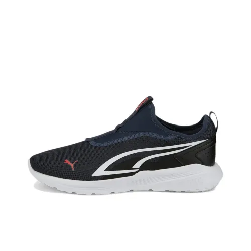 PUMA All Day Active Slip-on Low Top Спортивная Повседневная Обувь Унисекс Черный Белый