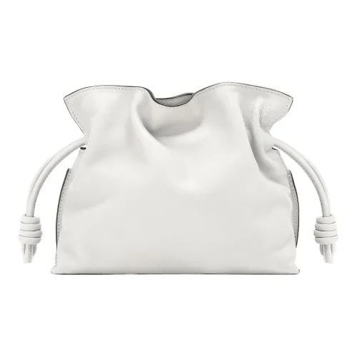 LOEWE Nappa Коровья кожа Одно плечо Через плечо Клатч Мини Женский Светло-серый