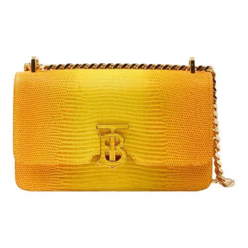 Burberry Телячья кожа Сумка через плечо Мини Женская Cold Лимон Маргаритка Многоцветный