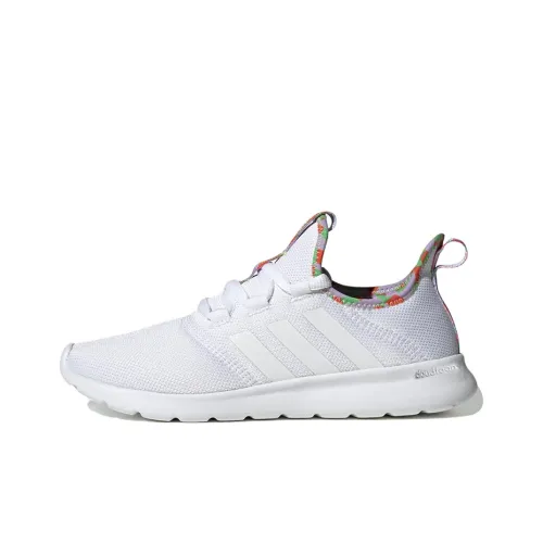 Adidas Cloudfoam Pure 2,0 Амортизаторы Устанавливающие против скольжения Устойчивые к истиранию Низкий топ Беговые кроссовки Женские Белые