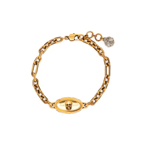 Alexander McQueen Brass Bracelets Золотой Женские