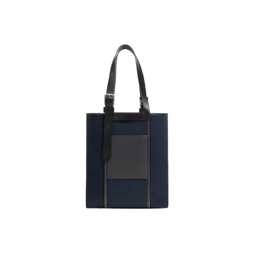 HERMES Etriviere Pocket Goeland Холст Hunter Кожа And Swift Телячья кожа Сумка через плечо Мужская