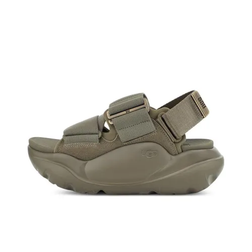 UGG LA Cloud Collection Пляжные сандалии Мшисто-зеленый Женские