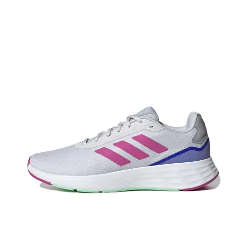 Adidas Lucid Fuchsia Амортизаторы Shock противоскользящие устойчивые к истиранию низкий топ беговые кроссовки женские серый