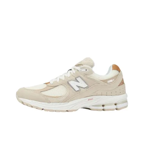 New Balance NB 2002R Устойчивый к истиранию Низкий Топ Повседневные Городские Кроссовки для Коммутирования и Бега Унисекс Бежевый