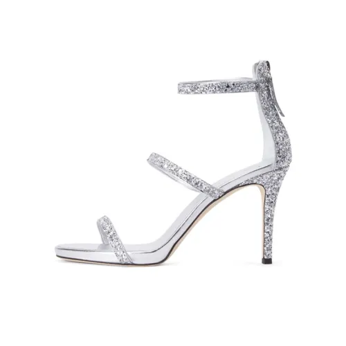 Giuseppe Zanotti GZ Harmony One Ремешок Сандалии 9 см Женские Серебряные