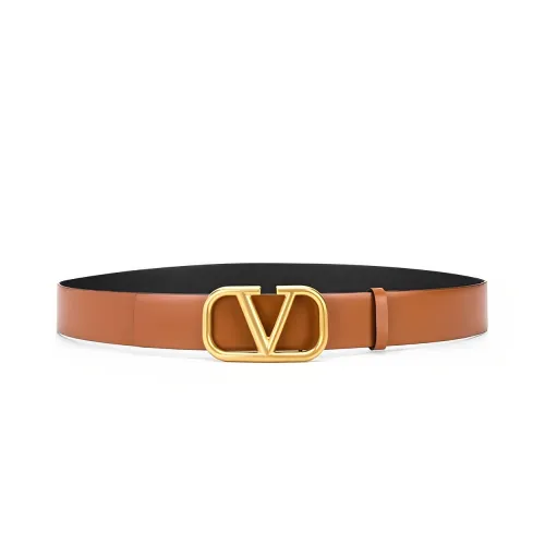 Valentino Кожаные ремни Коричневый Мужской