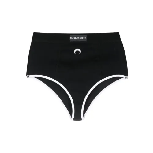 Marine Serre Черный Женские Трусики-бикини