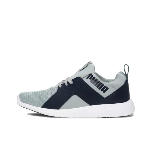 PUMA Zod Runner Zod Runner Амортизаторы Shock Absorbers Противоскользящие Устойчивые к истиранию Низкий Топ Беговые кроссовки Мужские Черный Серый