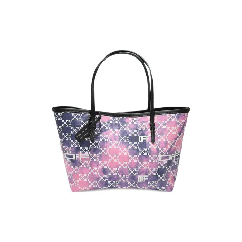 Off Белая хлопковая сумка-тоут сумка для покупок сумка через плечо женская многоцветная