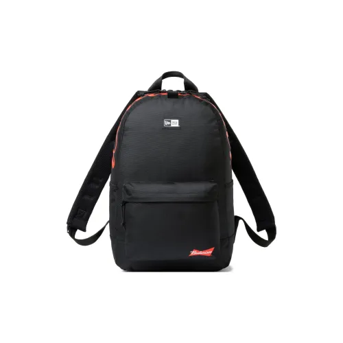 New Era × Budweiser Пиво Коллаборация Рюкзак Унисекс Черный