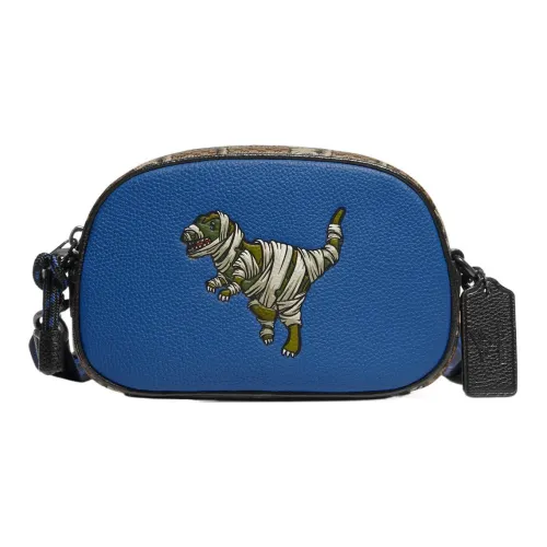 COACH Alie Кожа Сумка через плечо Сумка на плечо Женская Синяя