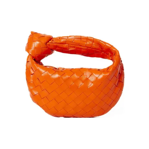 Bottega Veneta Sheepskin Bag Mini Women's Orange Bottega Veneta Овчина Сумка Мини Женская Оранжевая