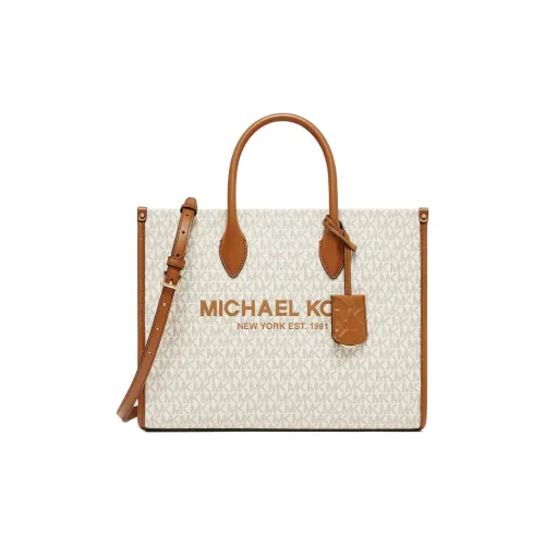 MICHAEL KORS Mirella Искусственная кожа Сумка через плечо Сумка среднего размера Женская Ванильный белый