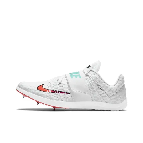 Nike TRIPLE JUMP ELITE Амортизирующие подошва Противоскользящие и устойчивые к истиранию Низкий топ Беговые кроссовки Унисекс Белый