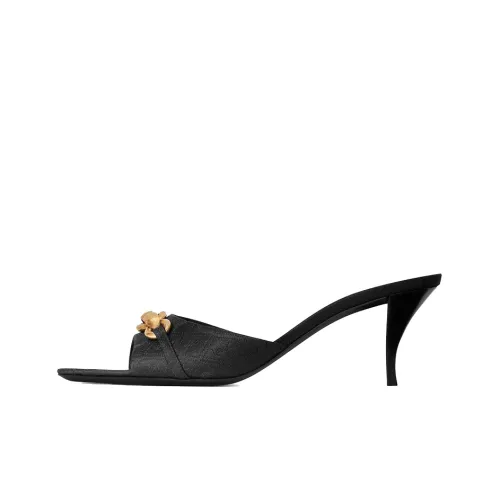 SAINT LAURENT LE MAILLON Слипоны Женские Черный