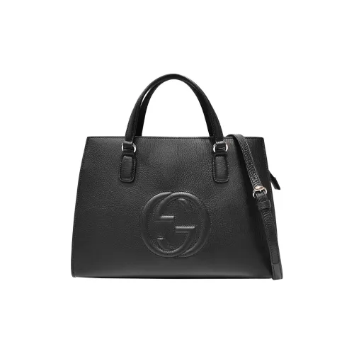 GUCCI Кожа Тоут Сумка Сумка для покупок Сумка через плечо Сумка Обычный Женская Черная