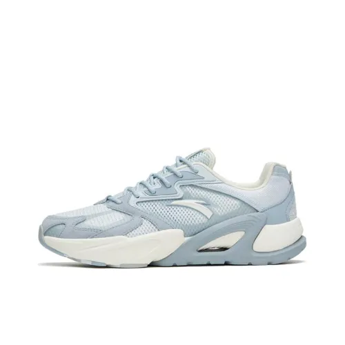 ANTA Life Collection Millennium Slip-on Устойчивый к истиранию Низкий Топ Спортивная Повседневная Обувь Мужская Облачный Серый