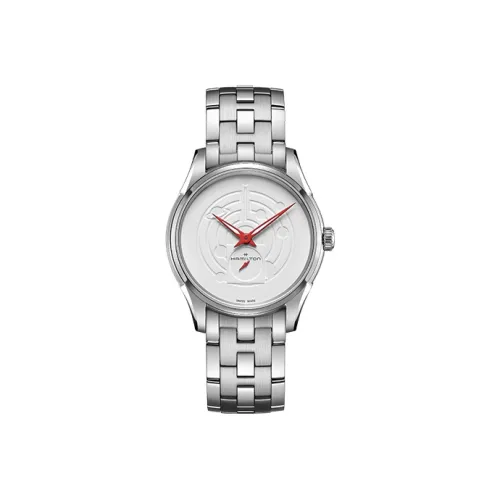 HAMILTON Quartz Механизм Мужские часы Часы Белый циферблат