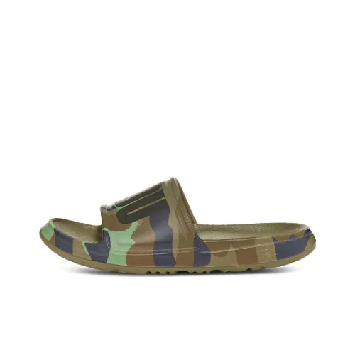 UGG Wilcox Slide Camopop Повседневные Тапочки Мужские Мохово-зеленые