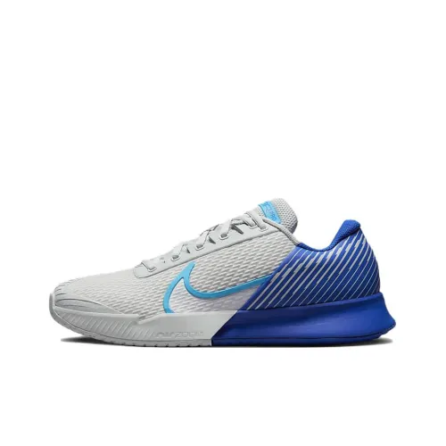 Nike Air Zoom Vapor Pro 2 Air Zoom Vapor Pro 2 Амортизаторы Slip-resistant Низкий топ Кроссовки для тенниса Мужские Серый Синий