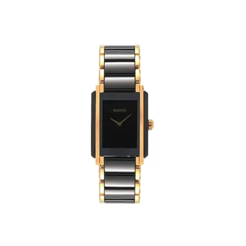 RADO Precision Ceramics Collection Кварцевый механизм Женские часы Watch 22,7mm Черный циферблат