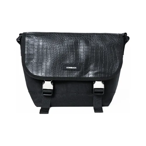 COMBACK Сумка Сумка через плечо Сумка через плечо Унисекс Черный